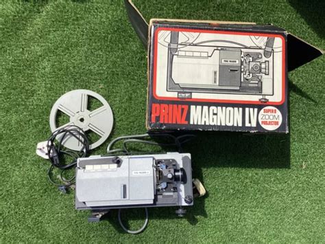 prinz magnon lv|PRINZ MAGNON LV SUPER 8 ZOOM PROJECTOR, boxed .